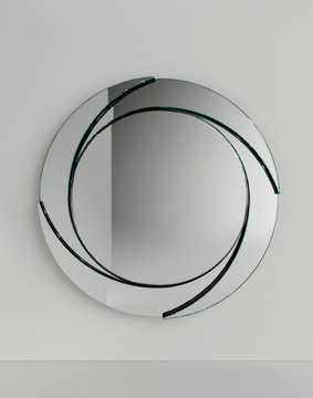 WHIRL - Round wall-mounted mirror by Tonelli Design - view 3